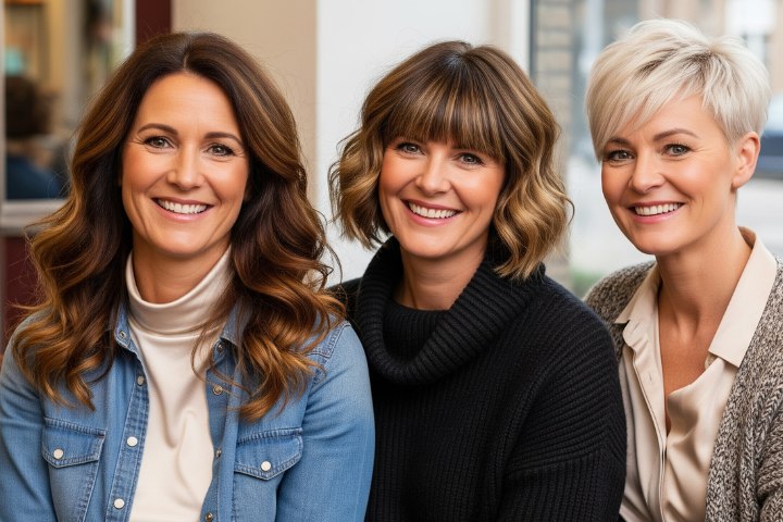 Kapsels voor oudere vrouwen - Looks voor 50-plussers