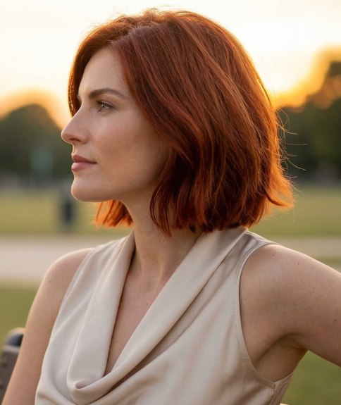 Bobkapsel met subtiele golven