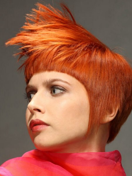 oranje haar