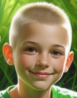 Buzzcut kapsel voor kleine jongens