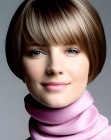 asymmetrische korte bob