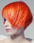 rood oranje haarkleur