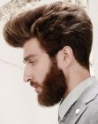 mannelijke look met baard