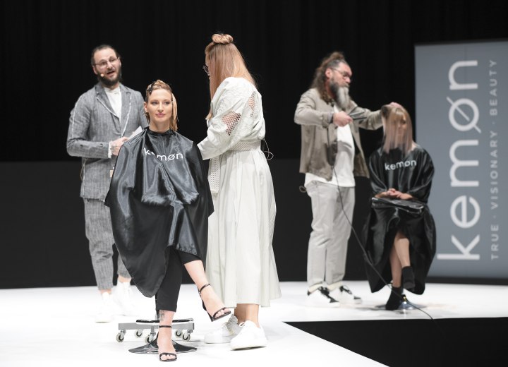 Kemon - Haar knippen, stylen en kleuren op de kappersbeurs