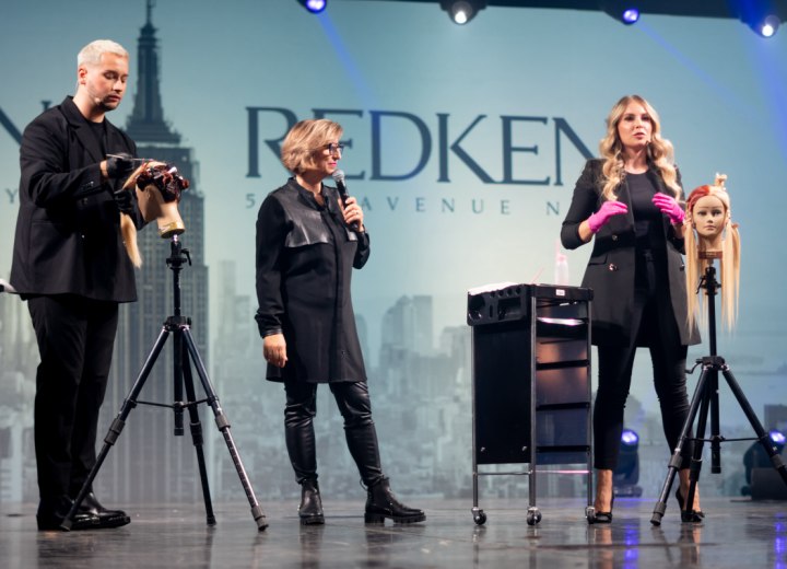 Redken workshop voor kappers en kapsters