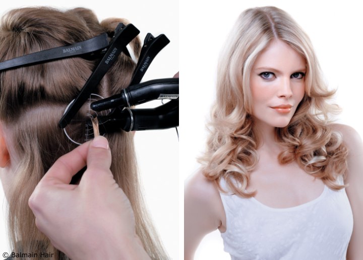 Fill-in hair extensions