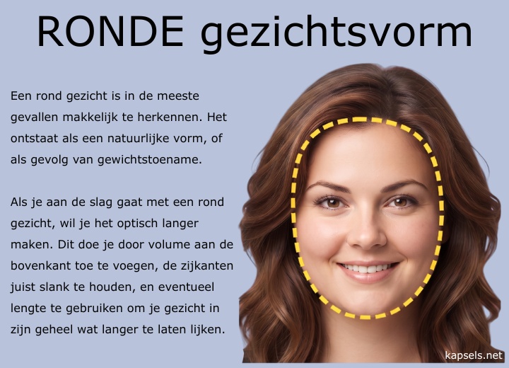 Ronde gezichtsvorm