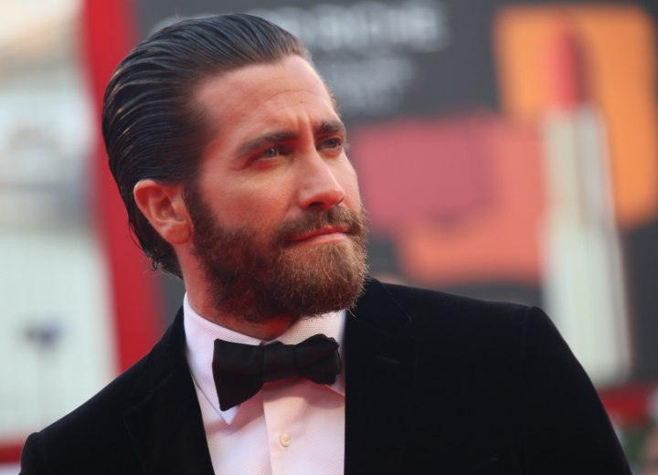 Jake Gyllenhaal met een volle baard