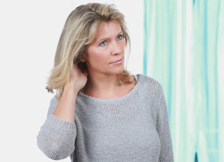 Kapsel voor een dame in haar menopauze